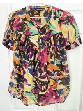 French Connection Multicolor Floral Blouse